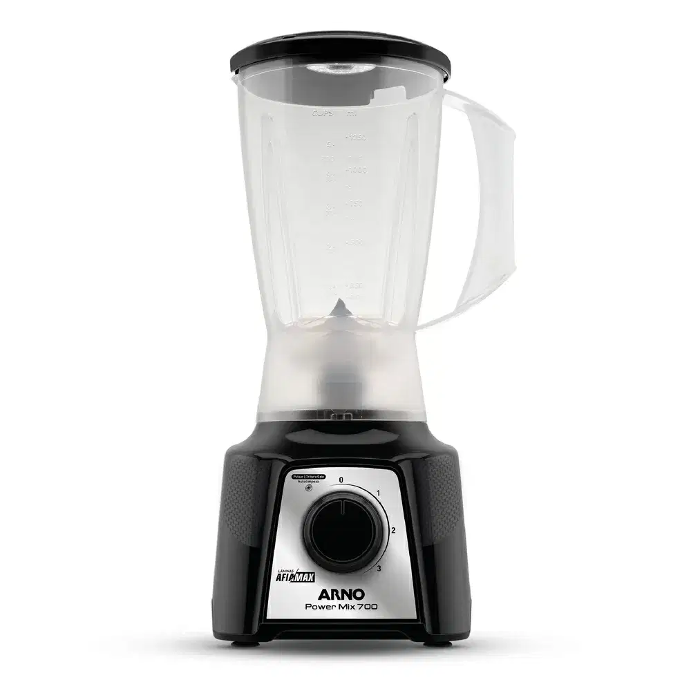 LIQUIDIFICADOR ARNO LQ10 POWER MIX 700 3 VELOCIDADES + PULSAR 700W LN28A8B2 PRETO 220V