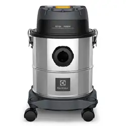 Aspirador de Pó e Água Electrolux 1500W 12L com ThermoControl e Função Sopro Inox (GT12l) 220V