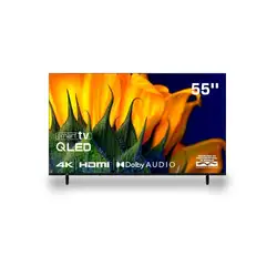 TV QLED SMART 55 HQ ULTRA HD 4K HQ-QLED55SM WHALE OS 3 HDMI 2 USB PRETA BIVOLT