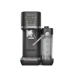 Cafeteira Espresso Electrolux Cápsula, Pó e Sache Experience Vaporizador de Leite Preta (ECM70) 220V