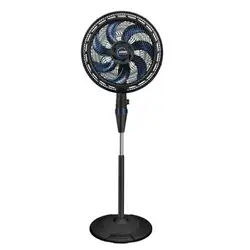 Ventilador de Coluna Arno VE7C X-treme 40CM 7 Pás Preto e Azul 220V
