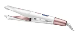 Prancha Alisadora e Modeladora Mondial Branco e Rose Gold 50W P-51 BIVOLT