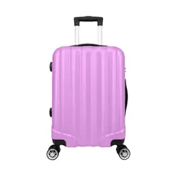 Mala de Bordo ABS 4 Rodas Action Fortt Rosa - MAB02-RA