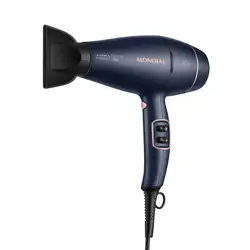 Secador de Cabelos InfraRed Mondial Azul e Golden Rose0W SCP-01-IR 220
