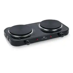 FOGAO ELETRICO 2 BOCAS RED EASY COOK FE200 PRETO 200V