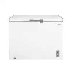 FREEZER MIDEA HORIZONTAL 293L 1 PORTA BRANCO BIVOLT (MDRC411FZD013)
